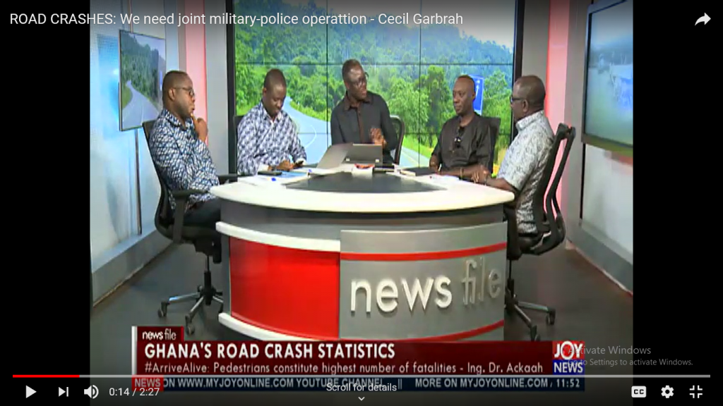 How to Decrease Carnage on Ghana Roads_Cecil Garbrah