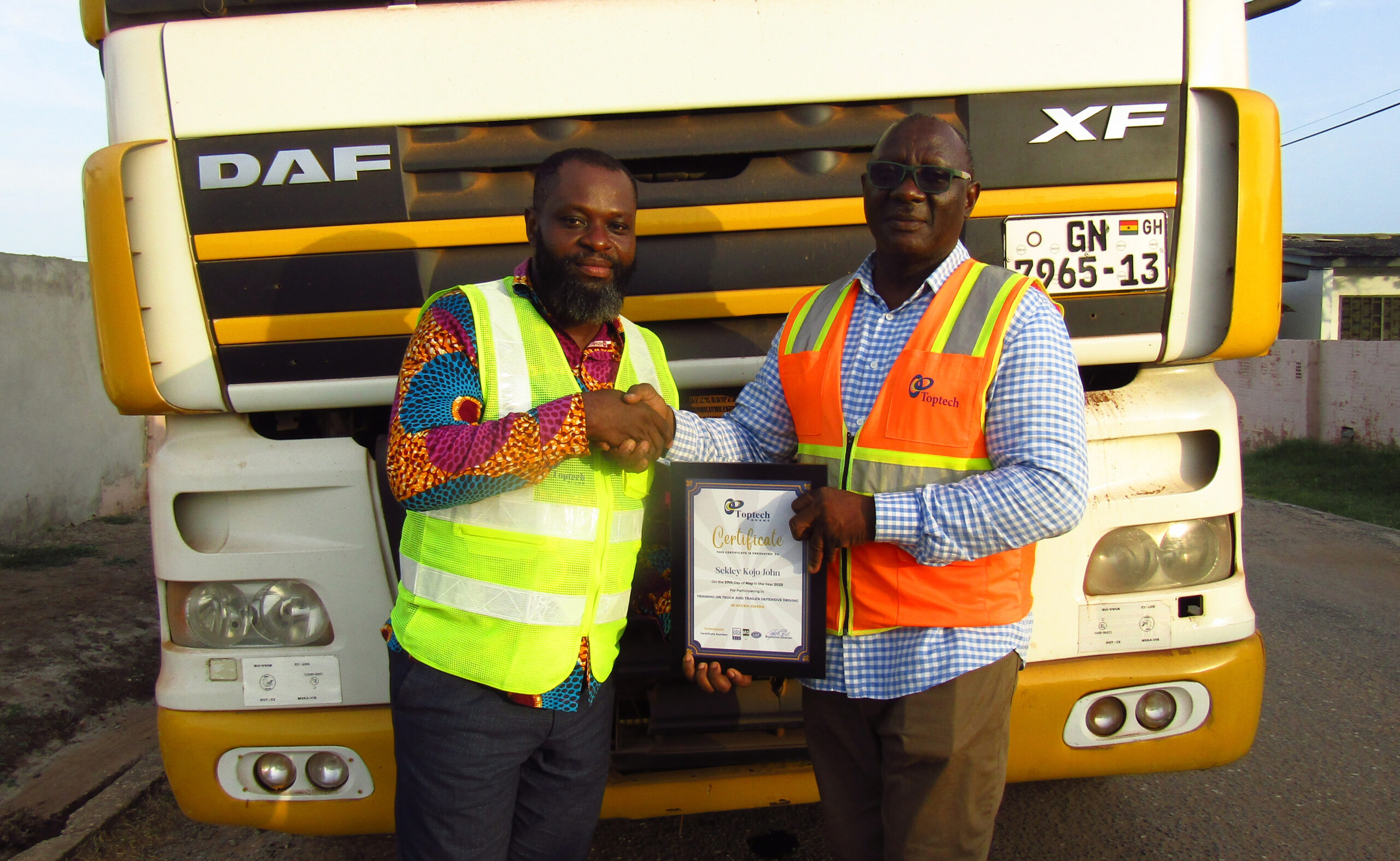 Toptech Ghana’s Advanced Truck Driving Programme